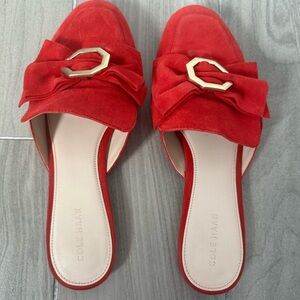 Cole Haan Women's Red Slide Sandals
